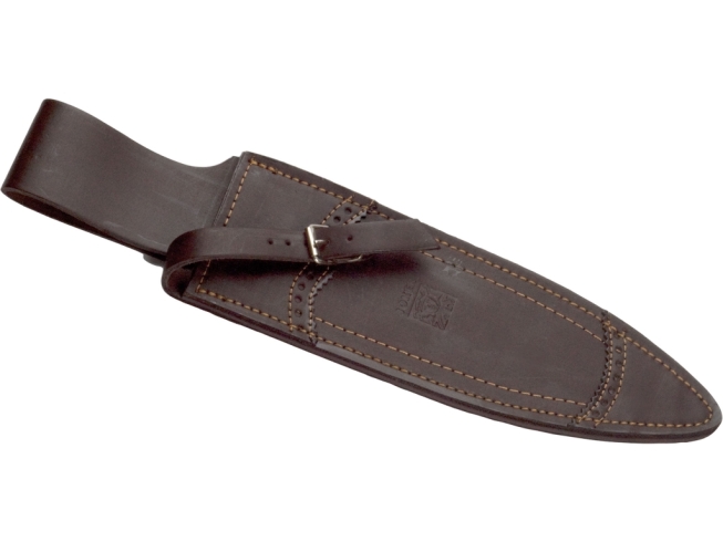  Straight Knife Sheath 5 Brown : Hunting Fixed Blade Knives :  Sports & Outdoors